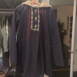 ISO Navy Kimchi Blue Coat, size M or L